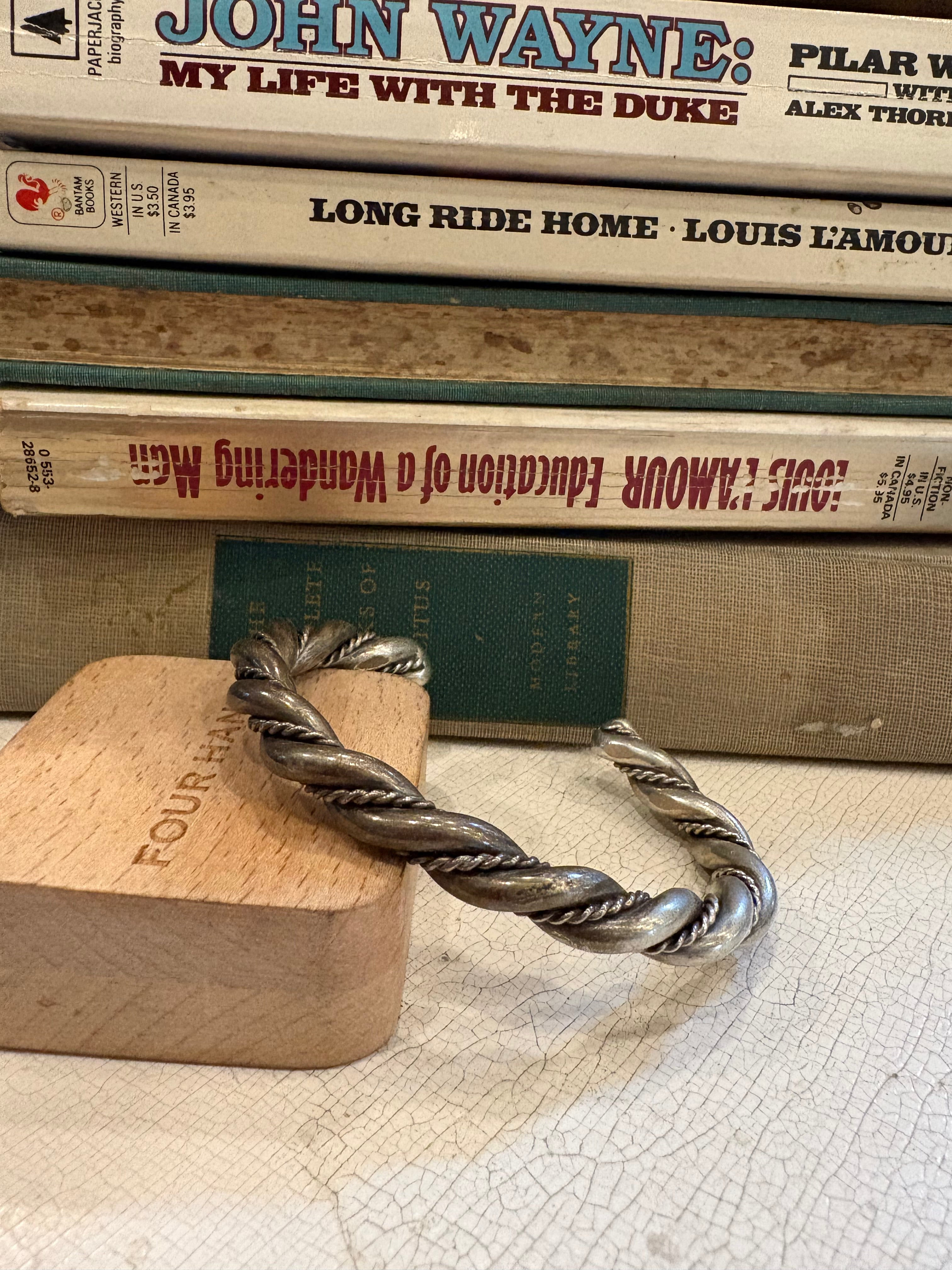 Vintage Navajo Silver Bracelet