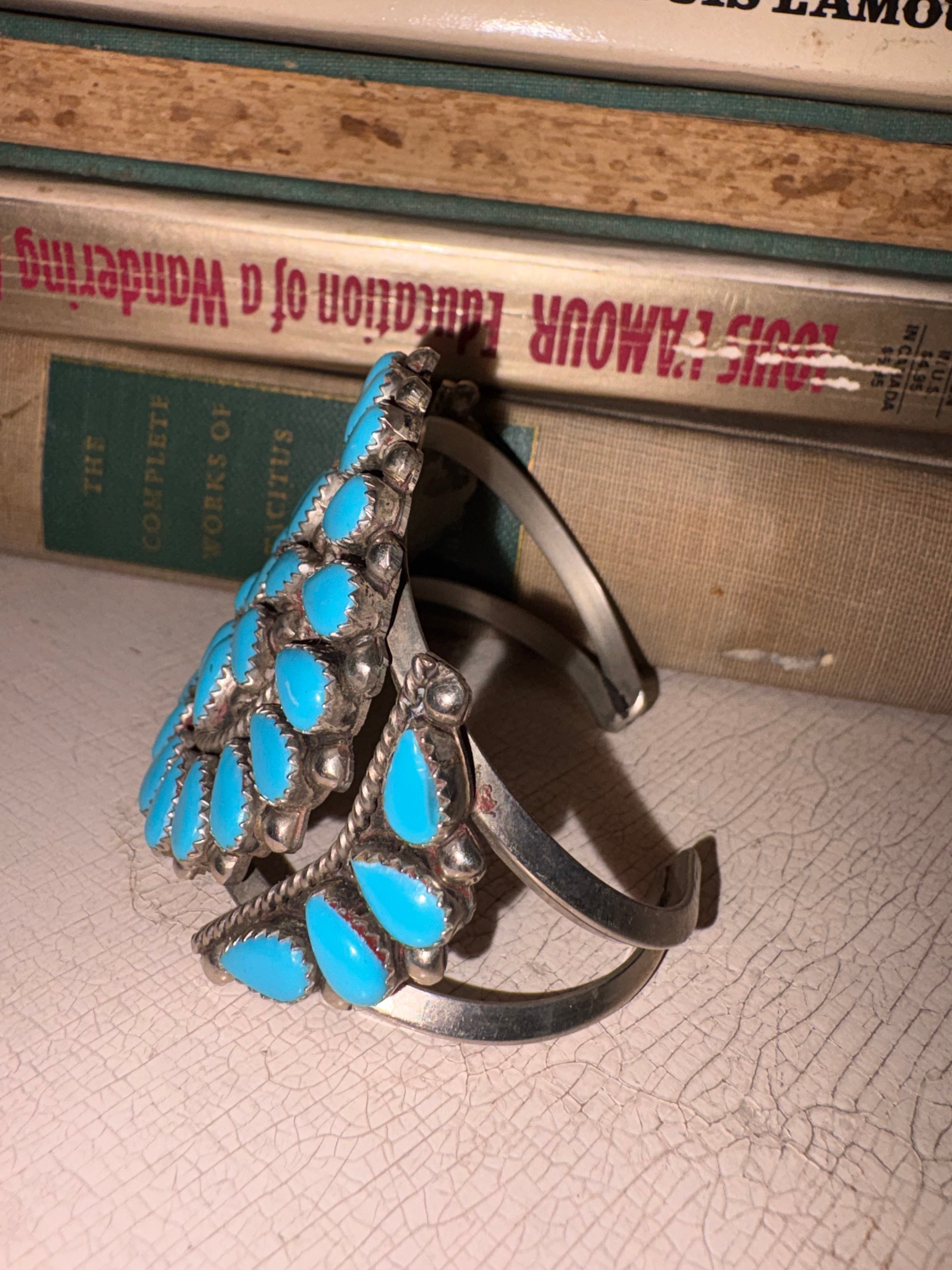 Vintage Zuni Petite Point Cuff
