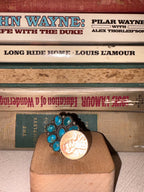 Vintage Zuni Turquoise Ring