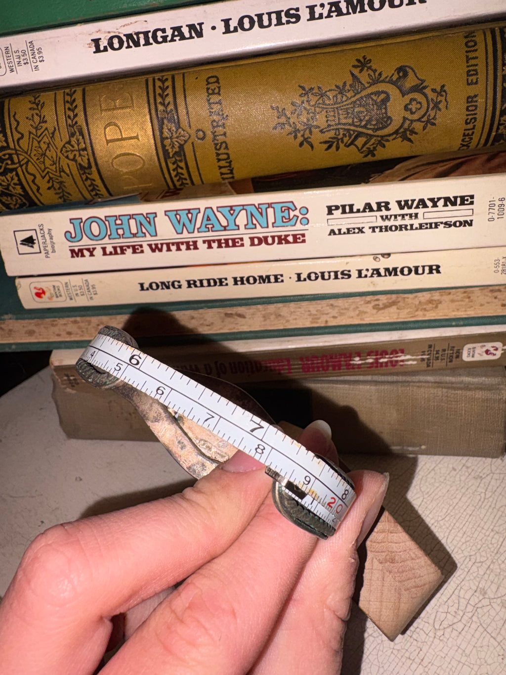 Vintage Navajo Silver & Turquoise Cuff