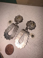 Vintage Zuni Turquoise Earrings