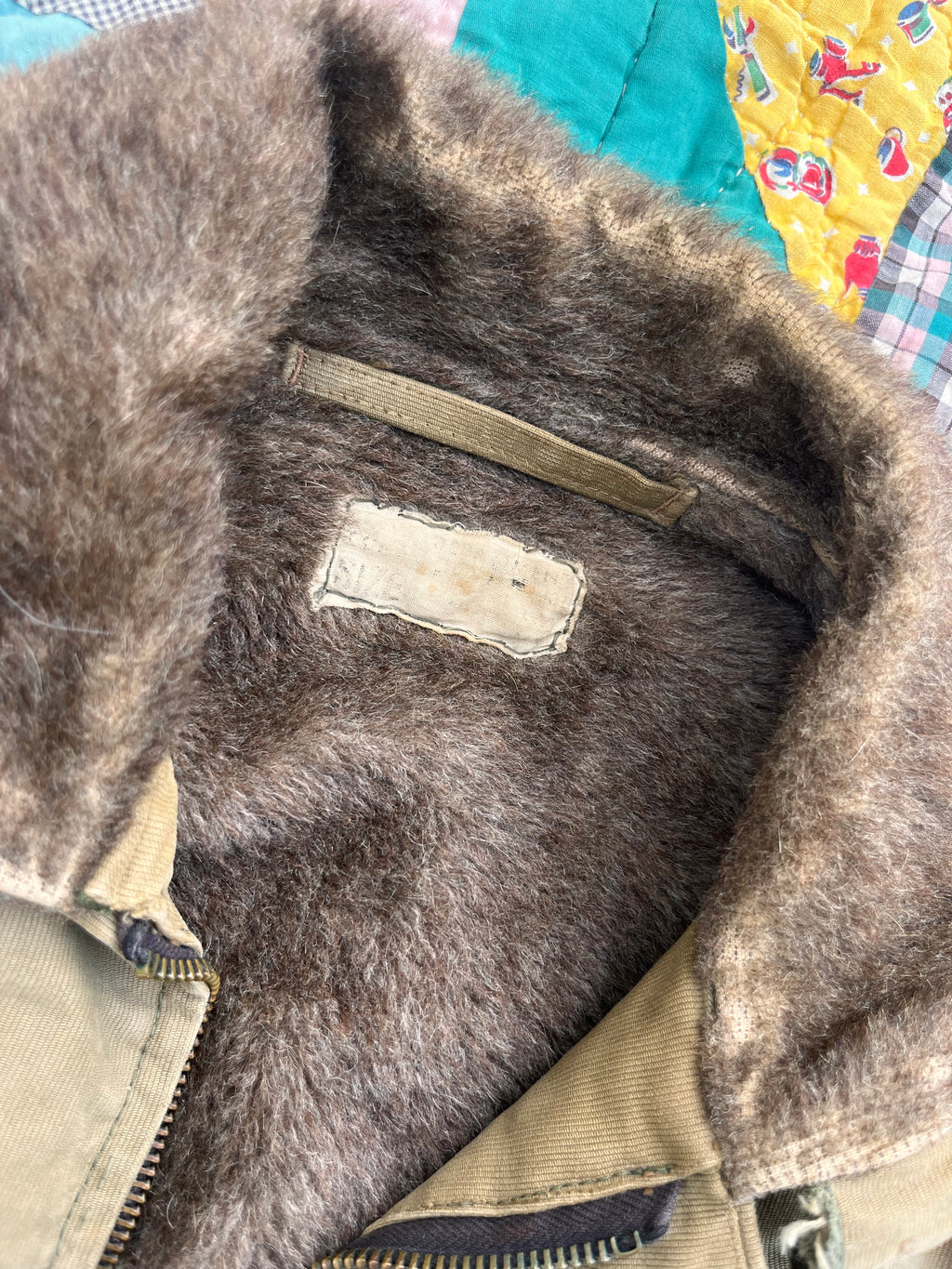 1940s USN N-1 Deck Jacket w/ beautiful wear and original stenciling