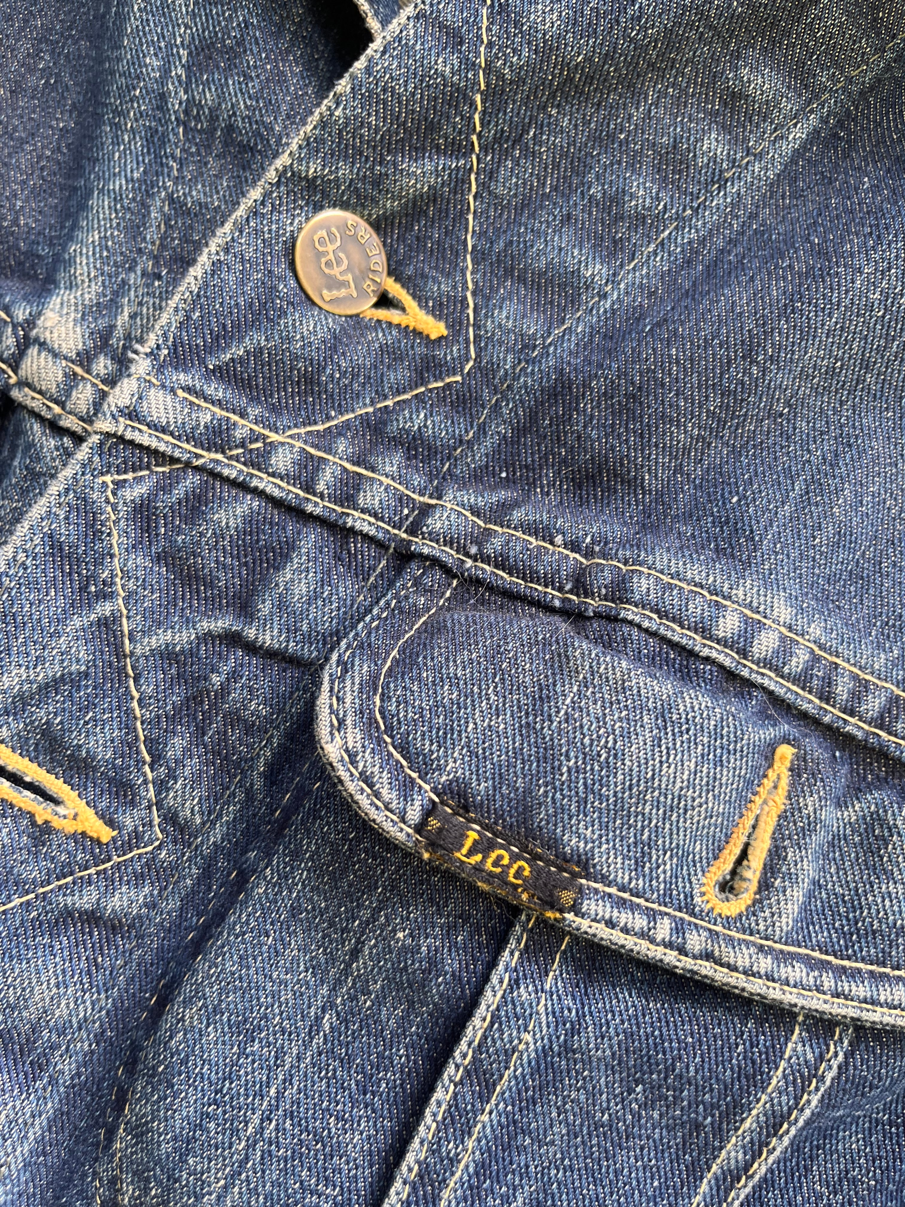 Late 30s/40s Lee house logo overalls

50s/60s Lee 01-J denim jacket