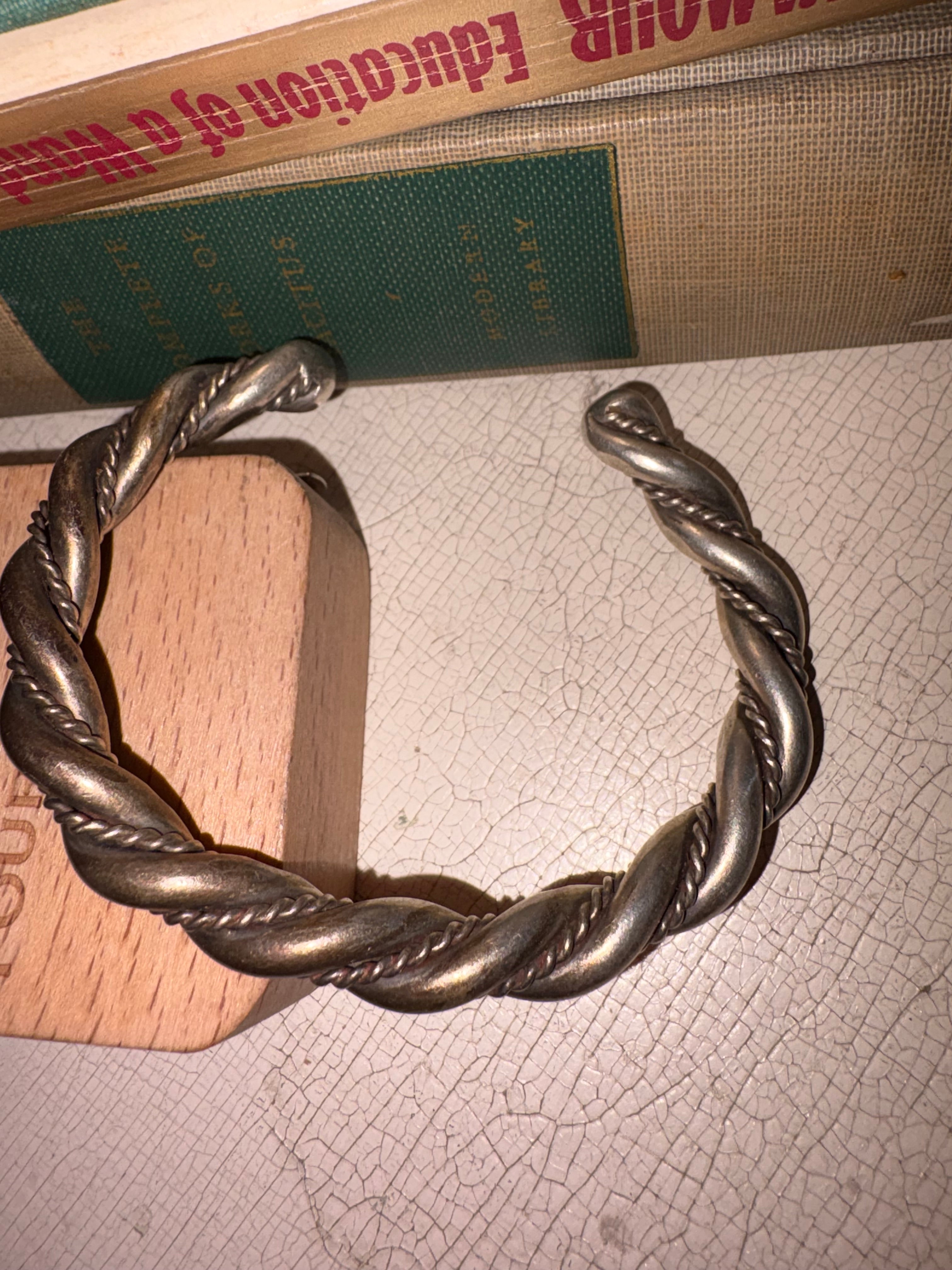 Vintage Navajo Silver Bracelet