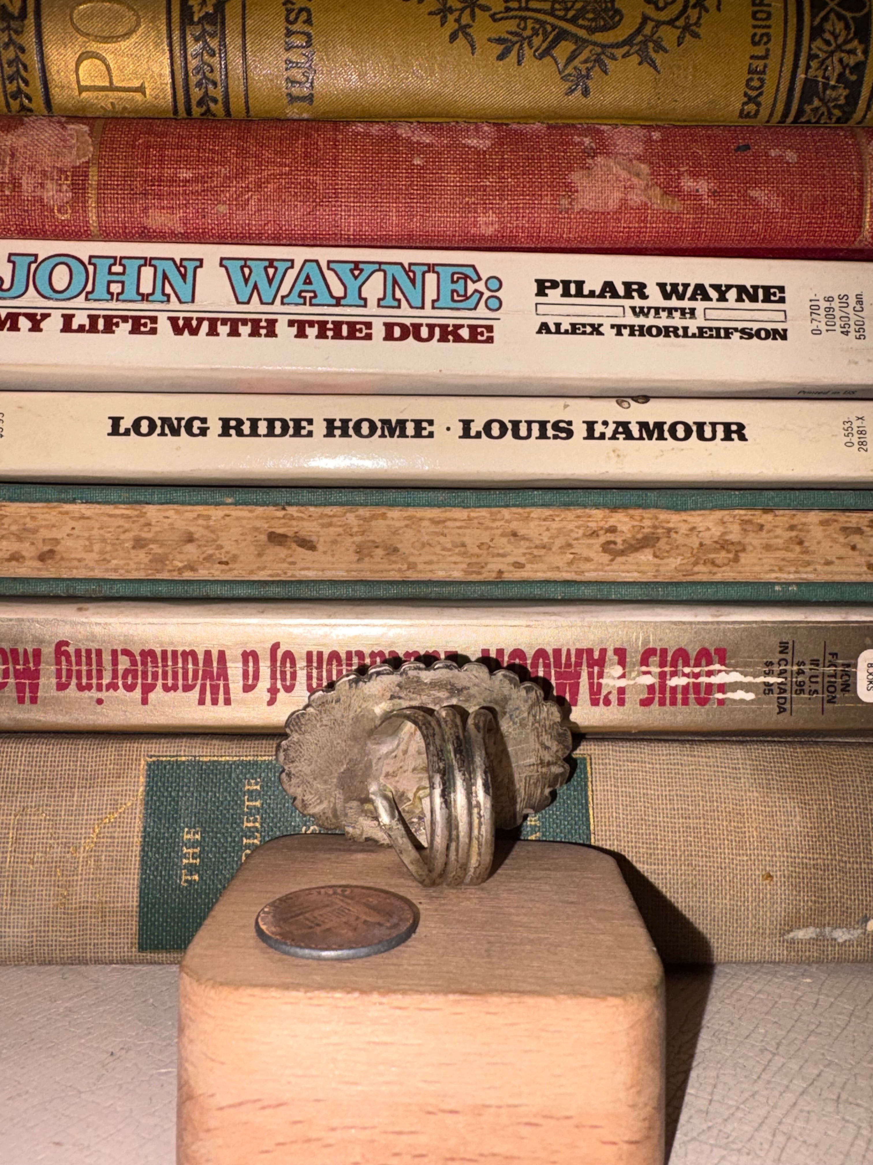 Vintage Navajo Turquoise Ring