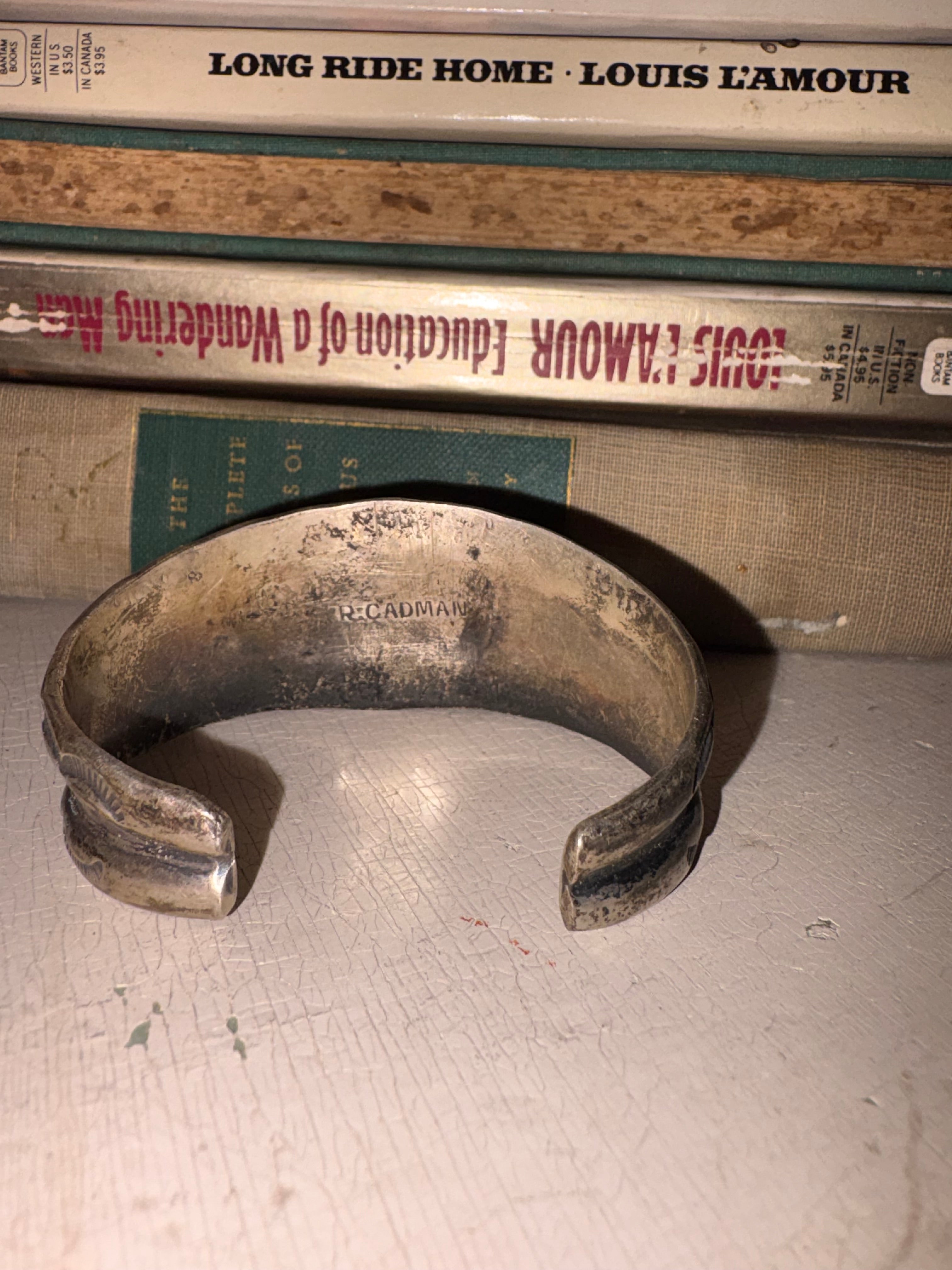 Vintage Navajo Turquoise Cuff