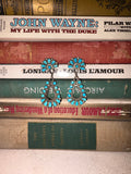 Vintage Zuni Turquoise Earrings