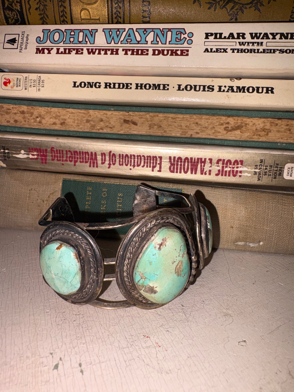 Vintage Navajo Turquoise Cuff