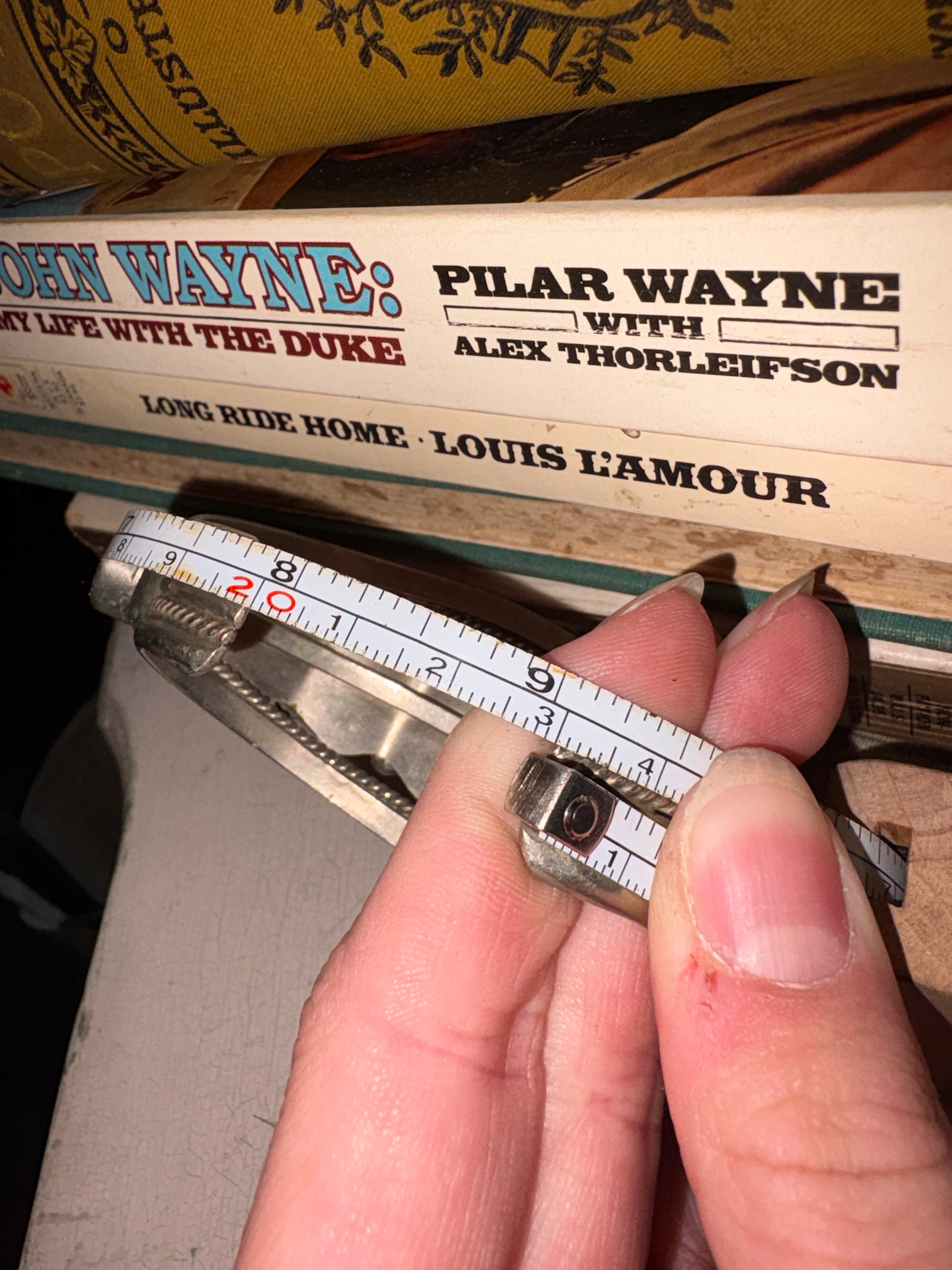 Vintage Navajo Silver & Turquoise Cuff