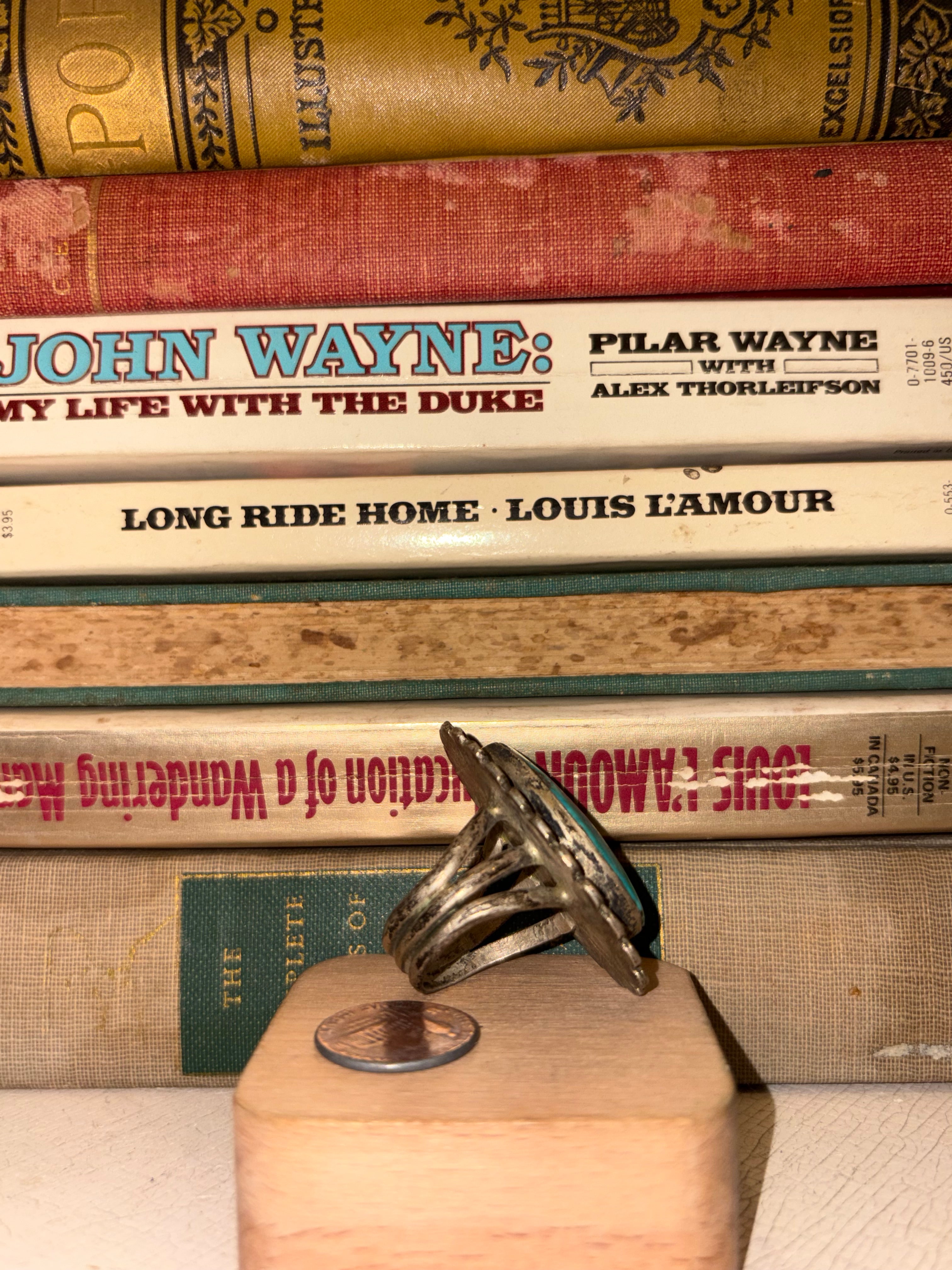 Vintage Navajo Turquoise Ring