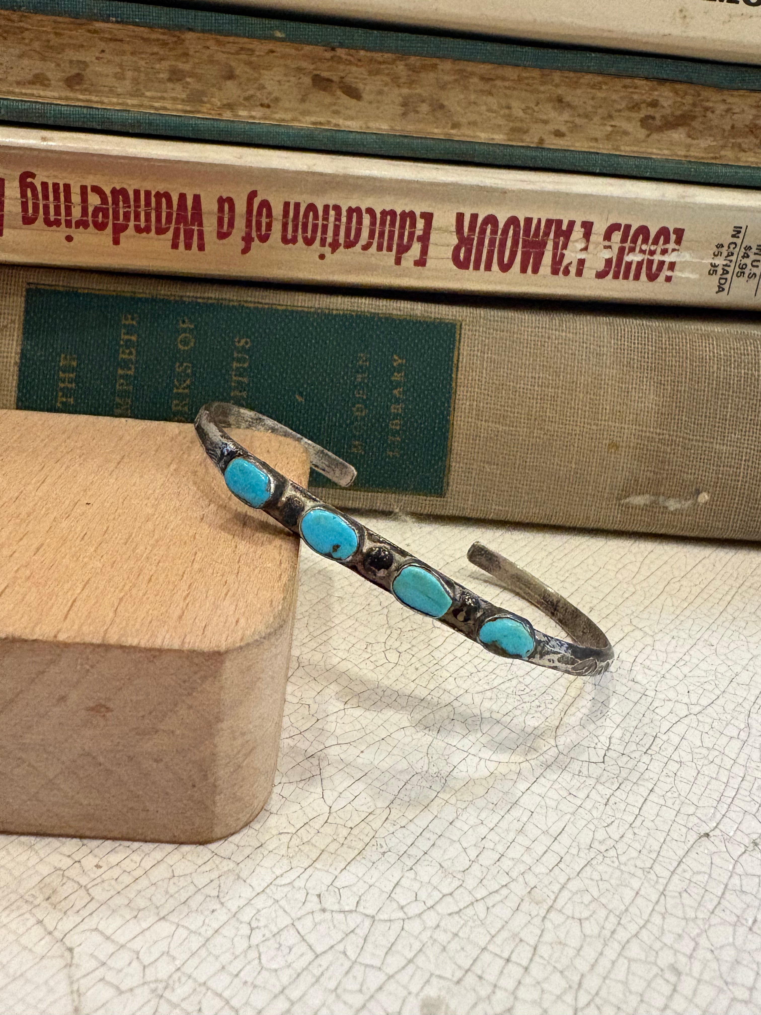 Vintage Navajo Turquoise Bracelet