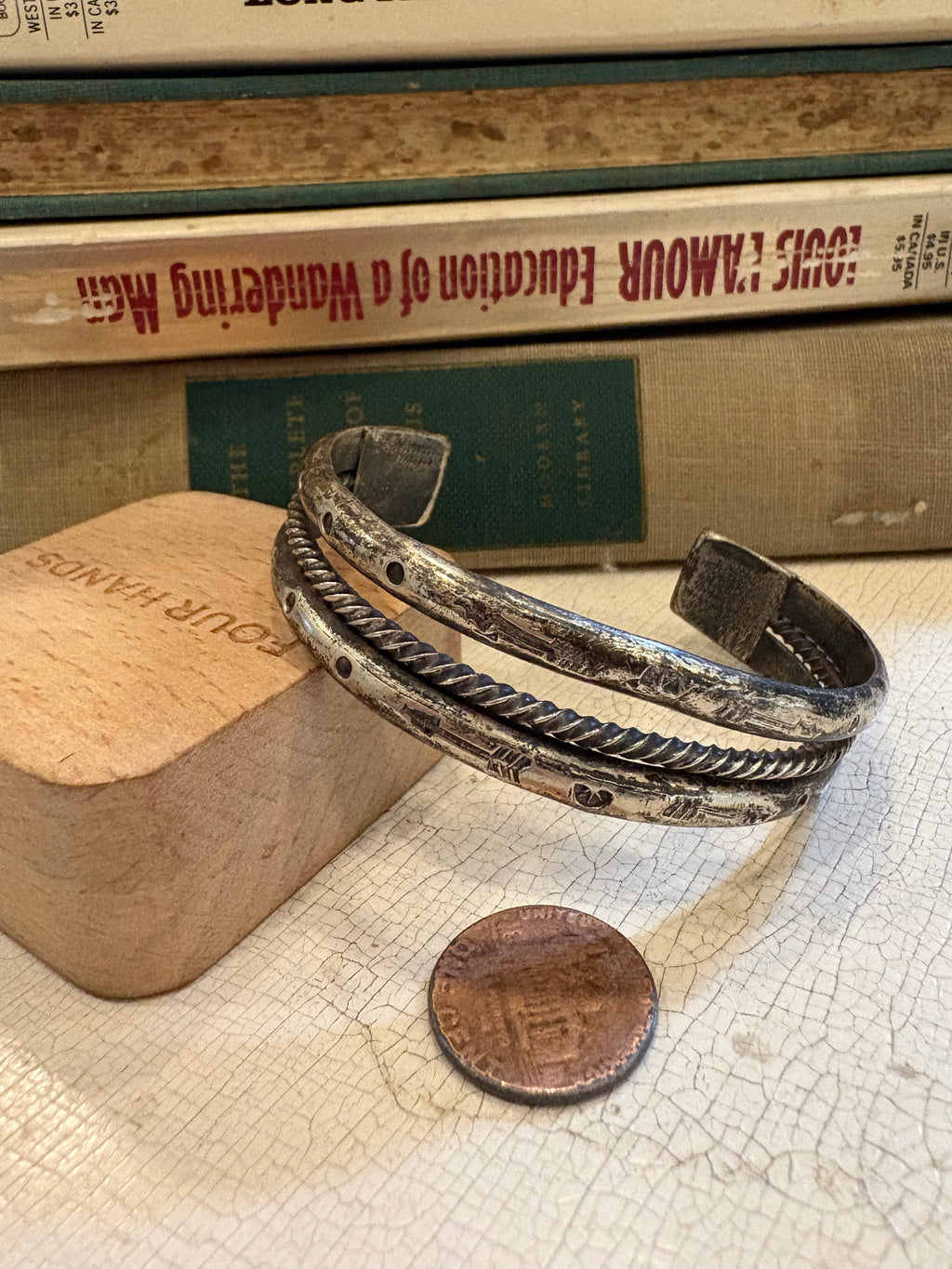Vintage Navajo Silver Cuff