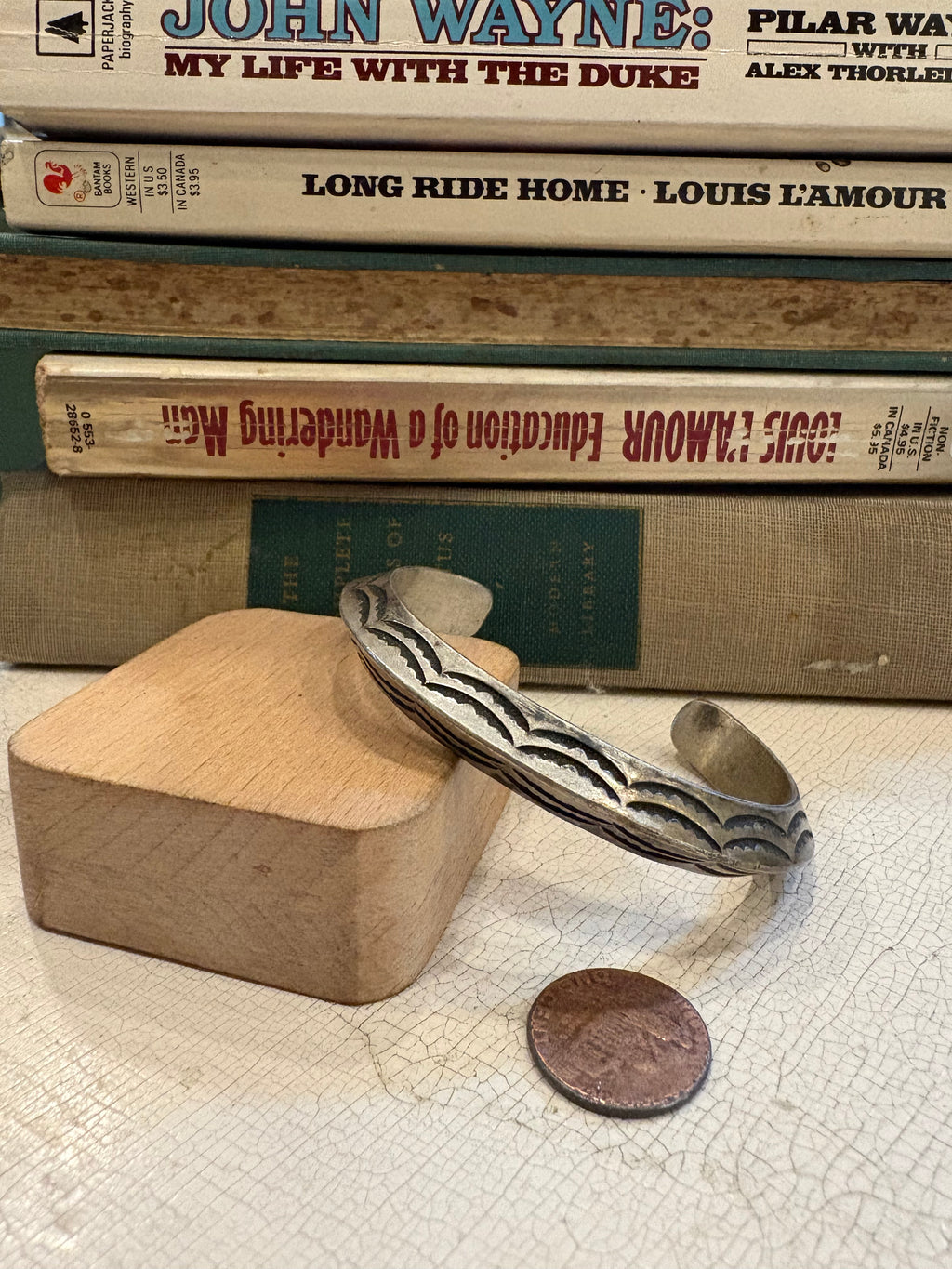 Vintage Navajo Silver Cuff