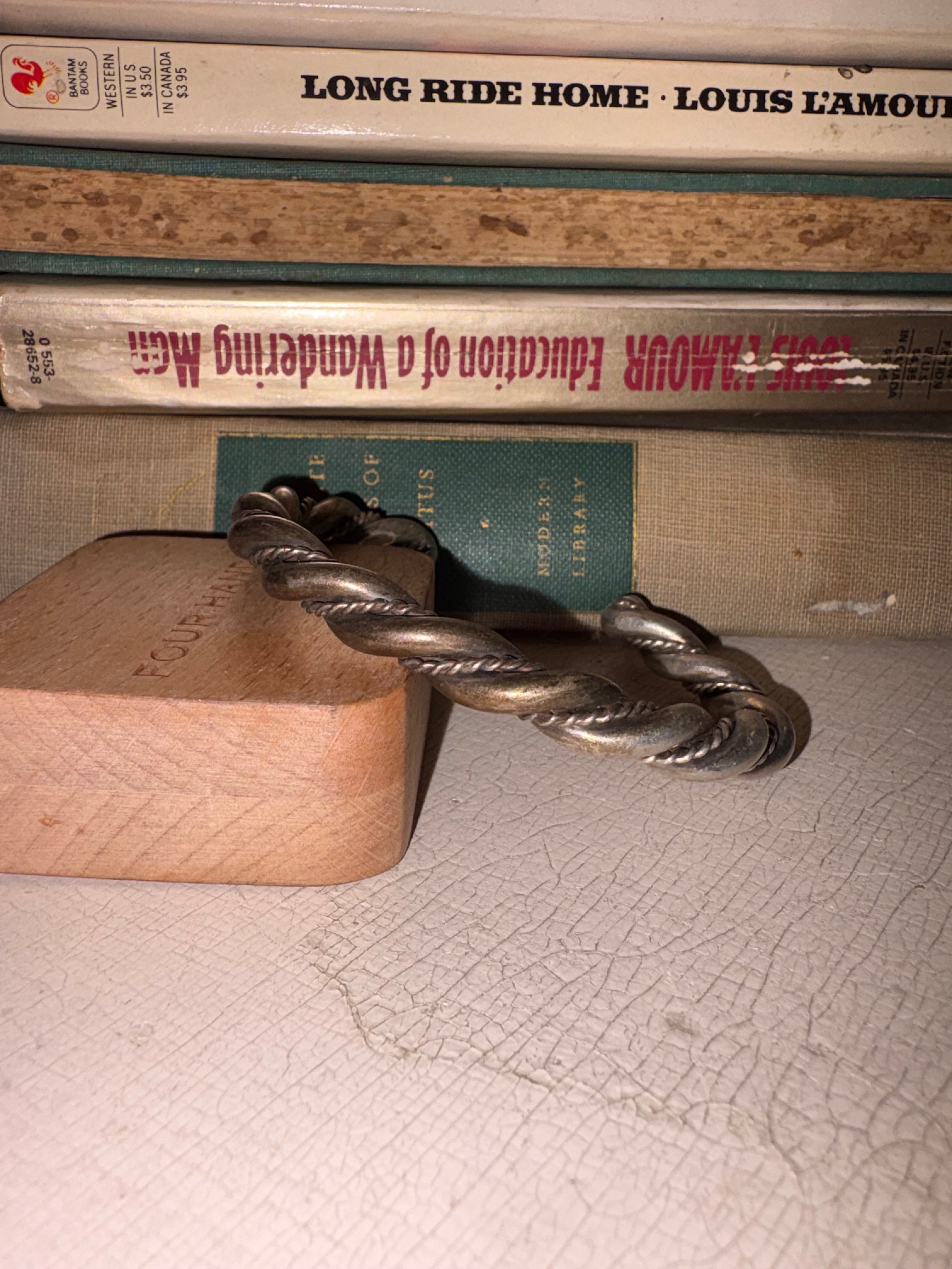 Vintage Navajo Silver Bracelet