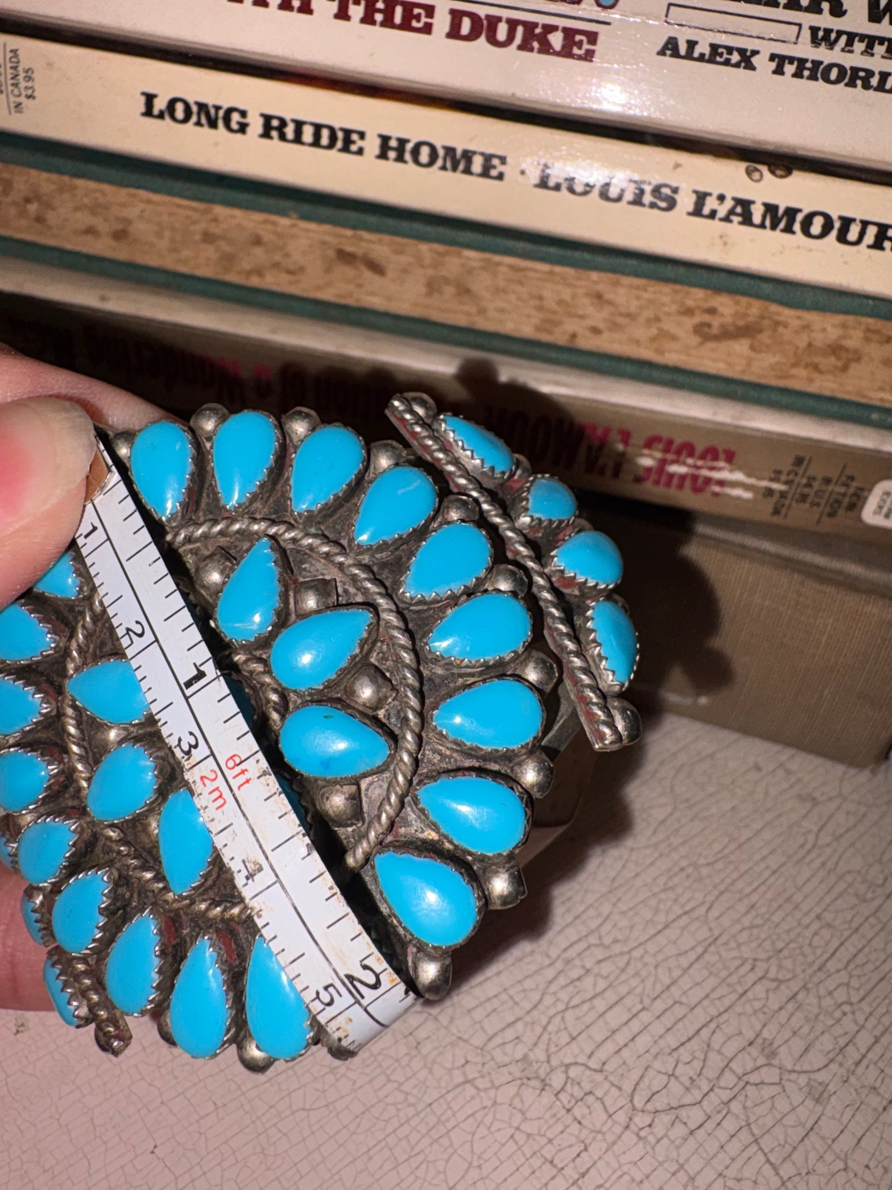 Vintage Zuni Petite Point Cuff