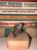Vintage Navajo Bear Claw & Turquoise Ring