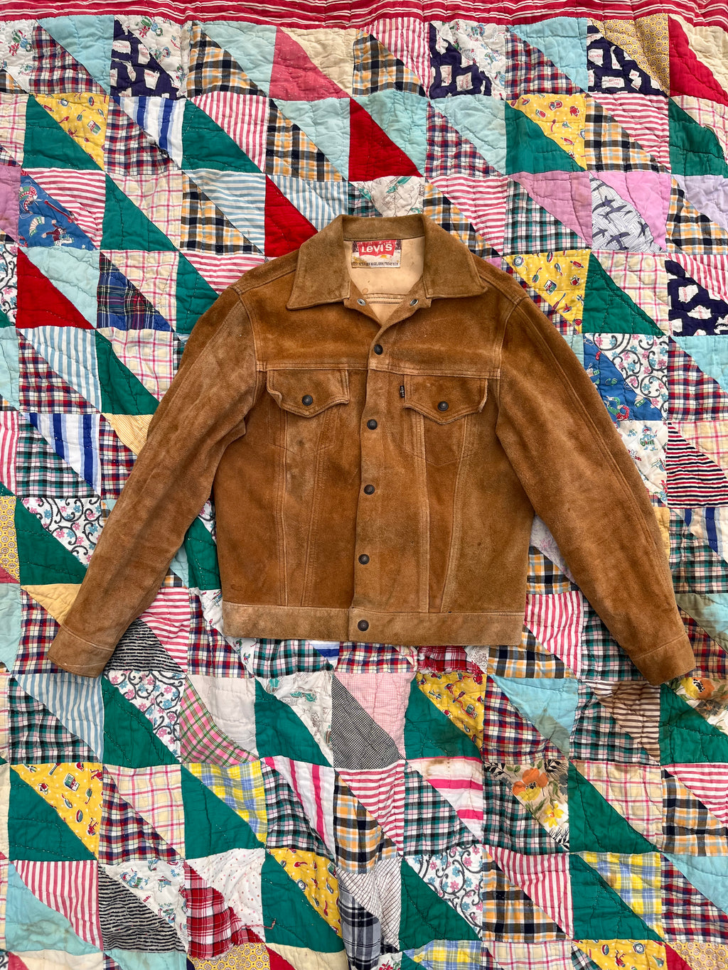 1960s Big E Levi’s Type 3 Suede jacket