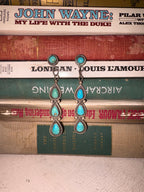 Vintage Navajo Turquoise Earrings