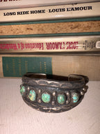 Vintage Navajo Turquoise Cuff