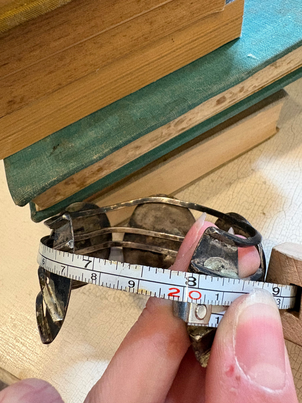 Vintage Navajo Turquoise Cuff