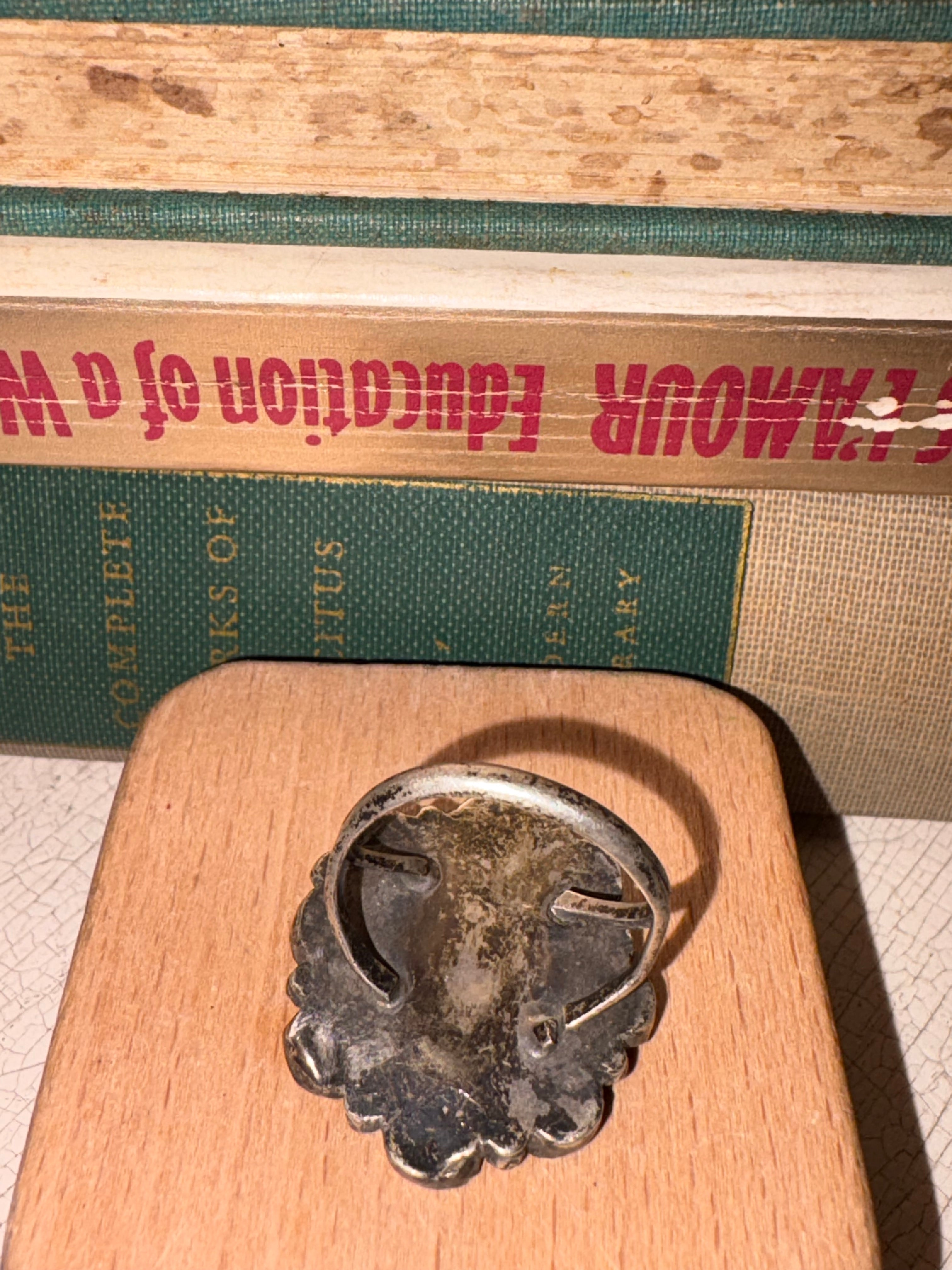 Vintage Zuni Turquoise Ring