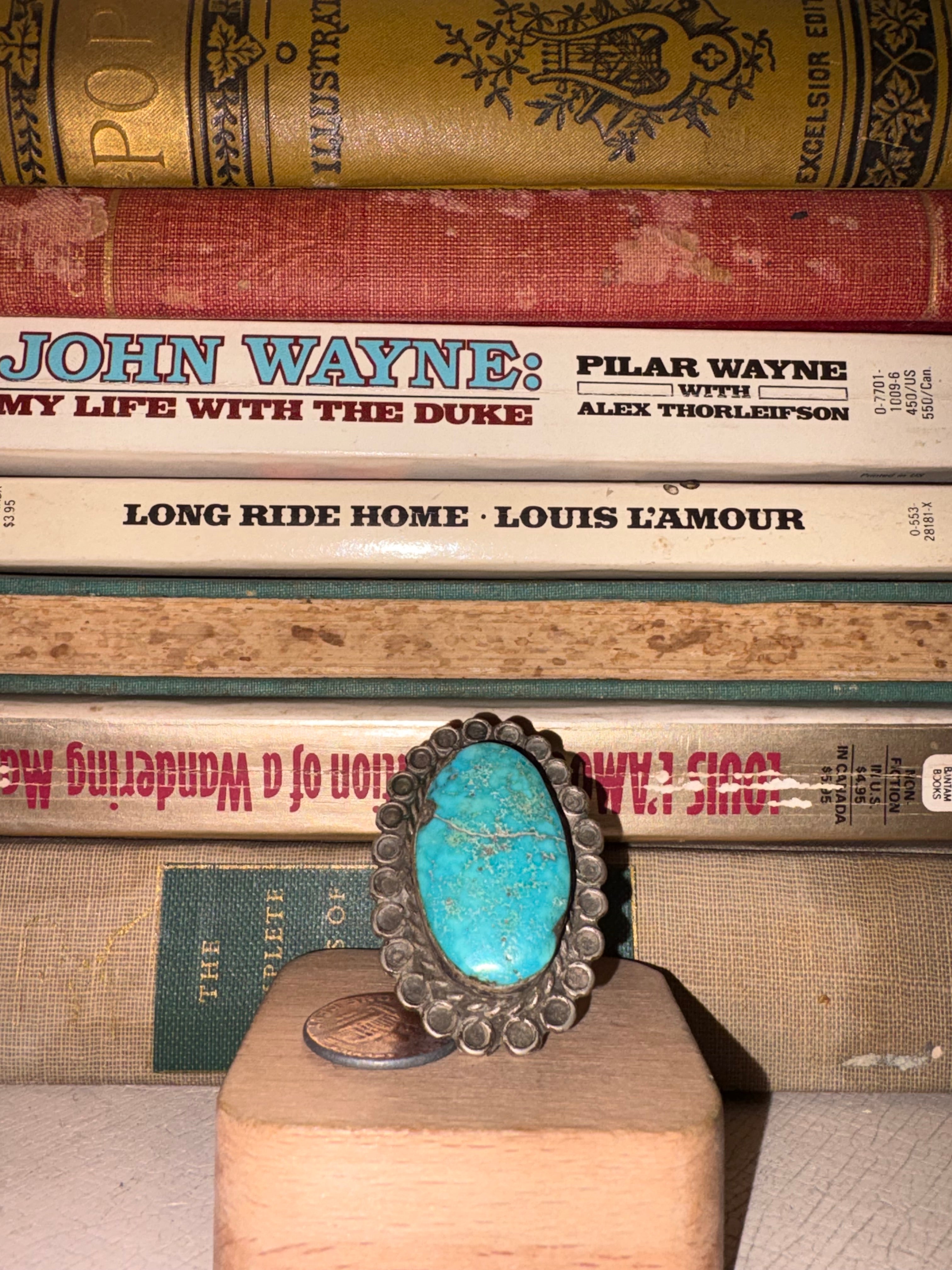 Vintage Navajo Turquoise Ring