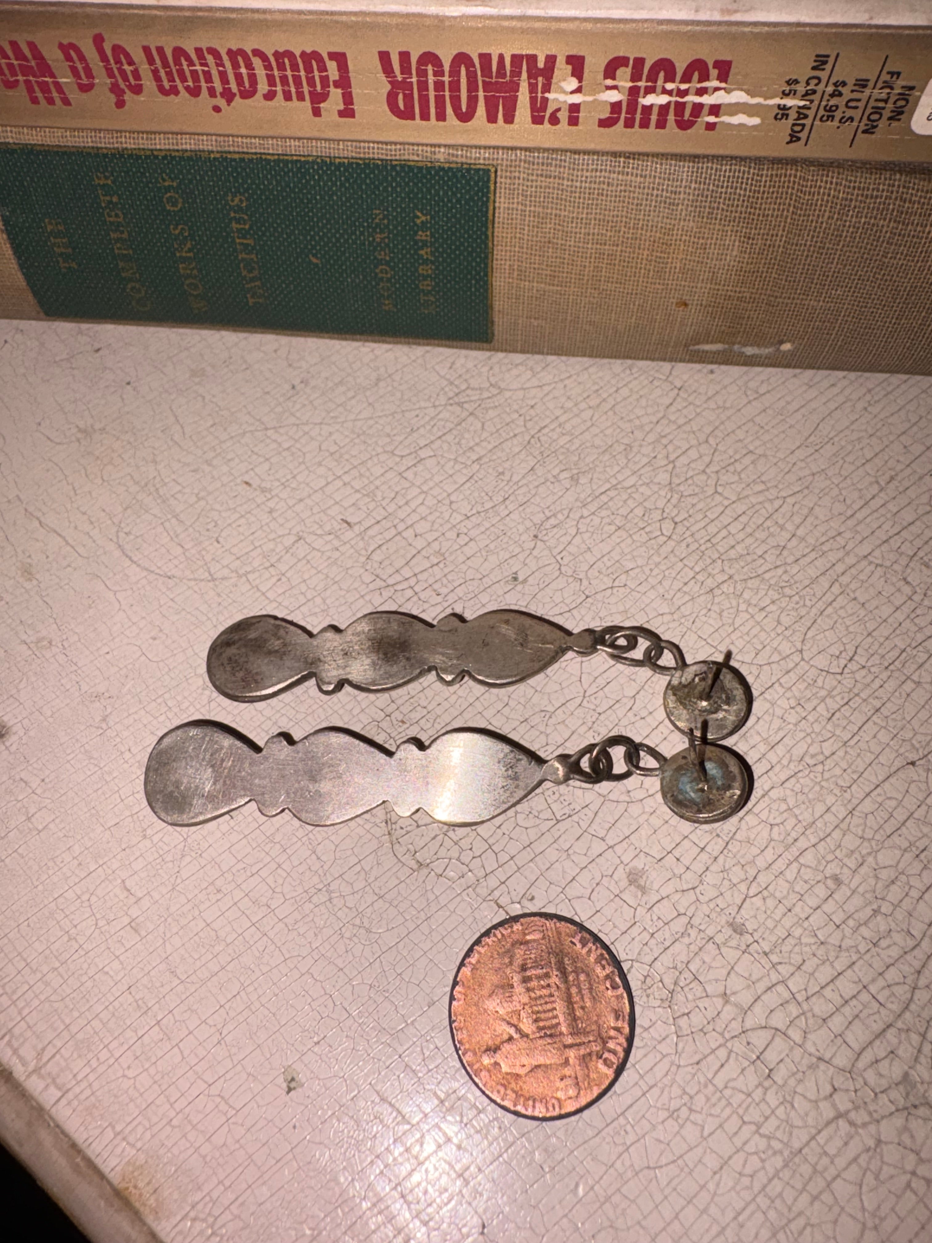 Vintage Navajo Turquoise Earrings