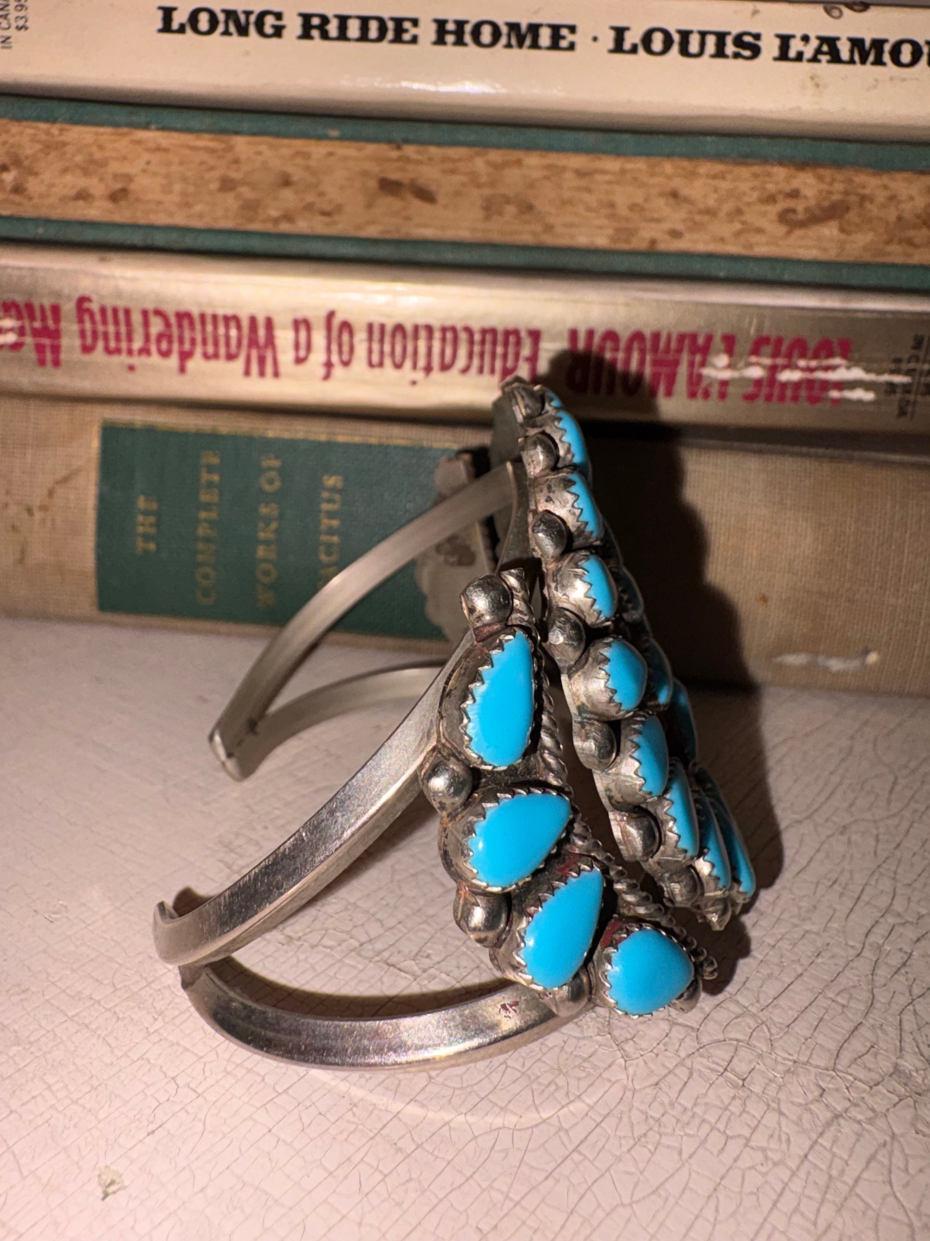Vintage Zuni Petite Point Cuff