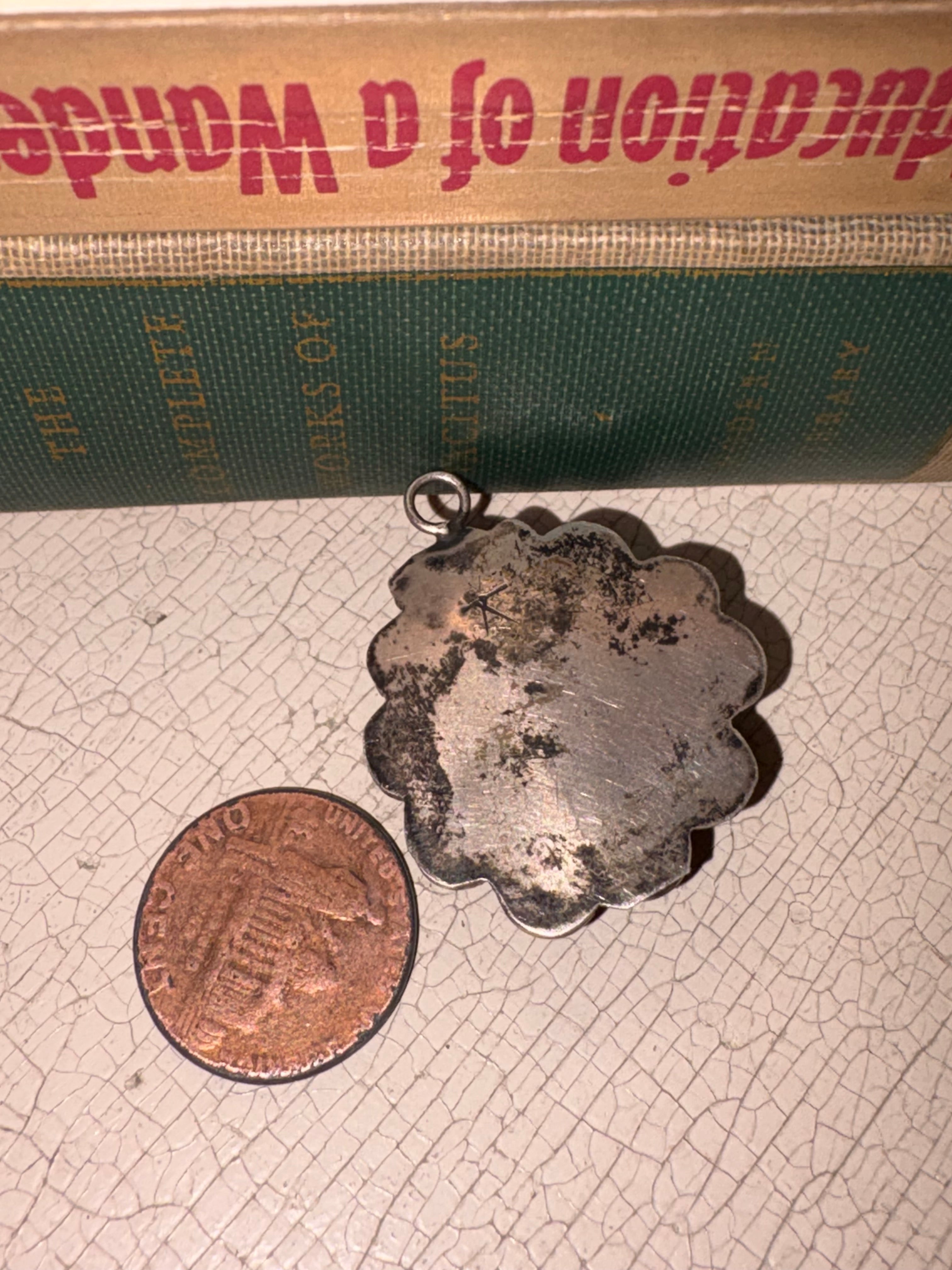 Vintage Navajo Turquoise Pendant